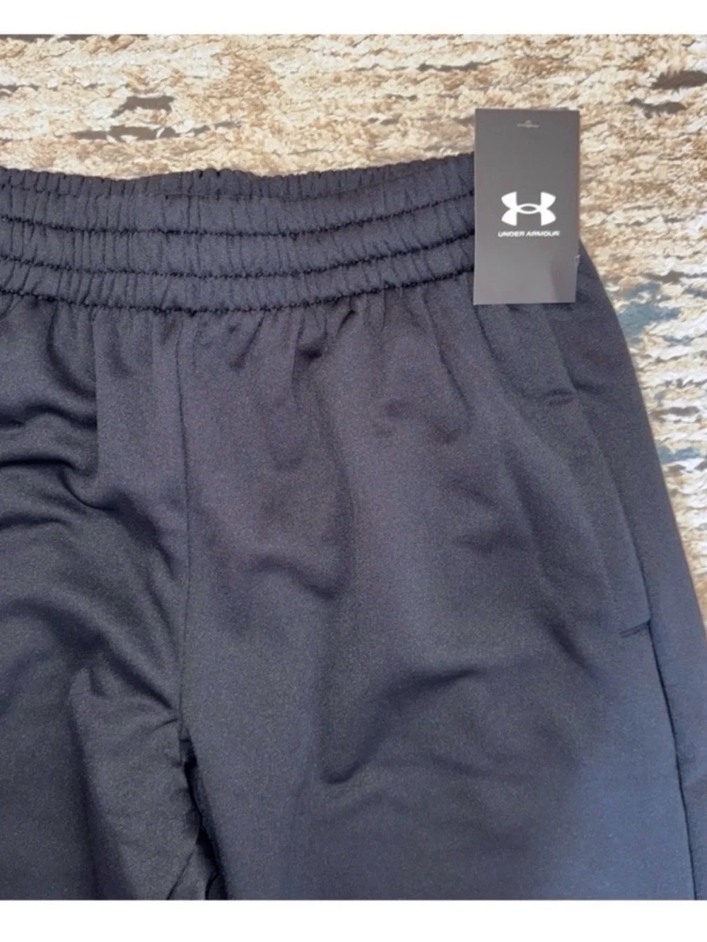Under Armour Black Men's Athletic Joggers with Logo